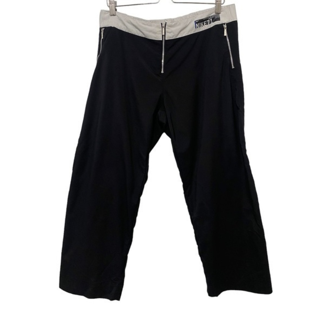 Nike Black & White Cropped Sweatpants Size Large Style# 50610STI